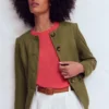 Hampstead Linen Blazer Woodland Green Hampstead Linen Blazer Woodland Green