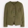 Hampstead Linen Blazer Woodland Green Hampstead Linen Blazer Woodland Green