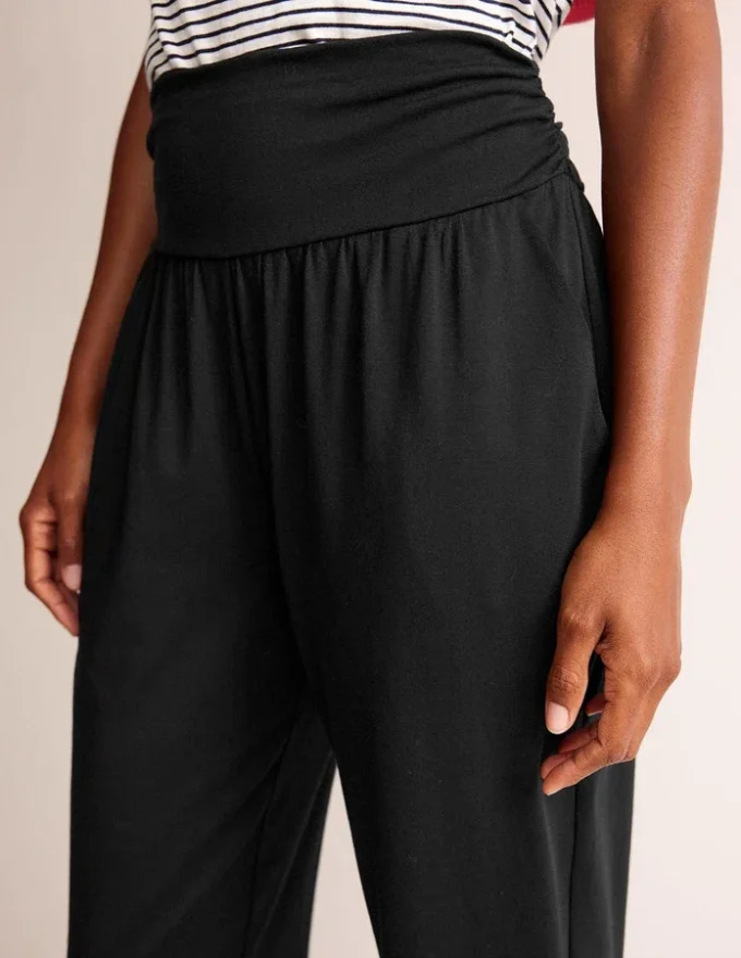 Hareem Jersey Sweatpants Black Hareem Jersey Sweatpants Black