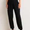 Hareem Jersey Sweatpants Black Hareem Jersey Sweatpants Black