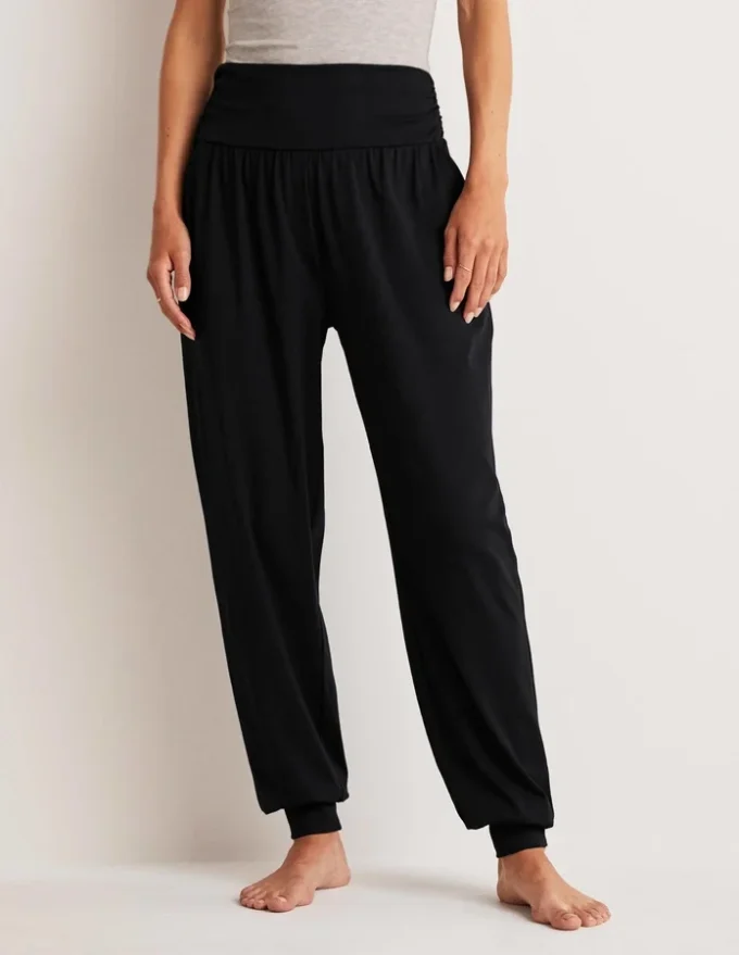 Hareem Jersey Sweatpants Black Hareem Jersey Sweatpants Black