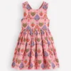 Harper Cross-Back Dress Multi Diamond Floral Harper Cross-Back Dress Multi Diamond Floral