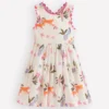 Harper Cross-Back Dress Soft Ivory Jungle Harper Cross-Back Dress Soft Ivory Jungle