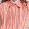 Harrington Jacket Red Tram Stripe
