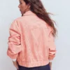 Harrington Jacket Red Tram Stripe