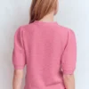 Hayley Cotton V-neck Cardigan Dusty Rose Hayley Cotton V-neck Cardigan Dusty Rose