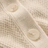 Hayley Cotton V-neck Cardigan Warm Ivory Hayley Cotton V-neck Cardigan Warm Ivory