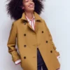 Heart Swing Trench Hazelnut Brown Heart Swing Trench Hazelnut Brown