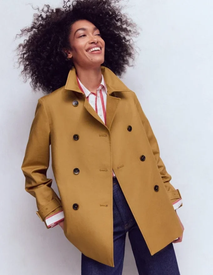 Heart Swing Trench Hazelnut Brown Heart Swing Trench Hazelnut Brown