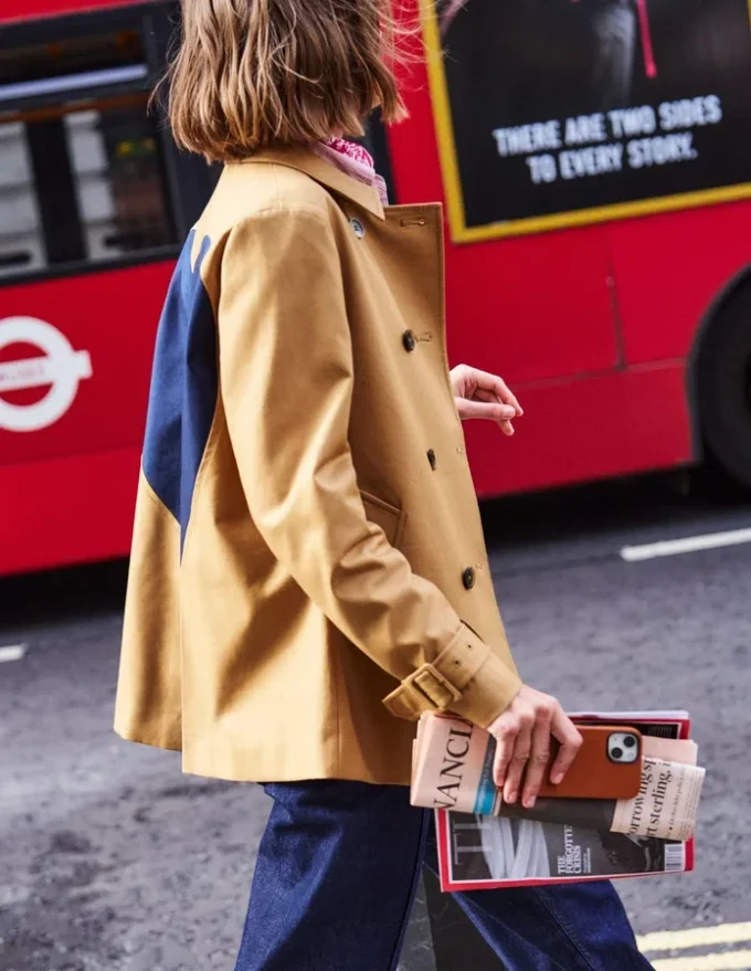 Heart Swing Trench Hazelnut Brown Heart Swing Trench Hazelnut Brown