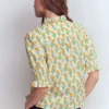 Heather Smocked Sleeve Top Marigold, Carnation Stems Heather Smocked Sleeve Top Marigold, Carnation Stems