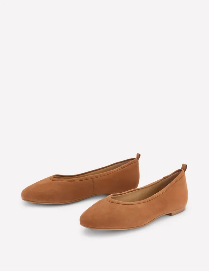 High Cut Ballet Flats Ginger Snap High Cut Ballet Flats Ginger Snap