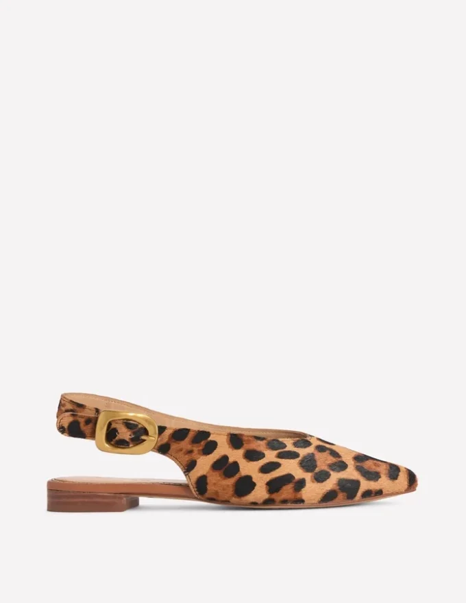 High Cut Flat Point Classic Leopard