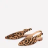 High Cut Flat Point Classic Leopard