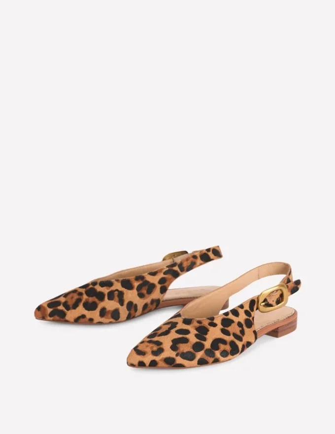 High Cut Flat Point Classic Leopard