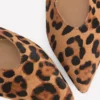 High Cut Flat Point Classic Leopard