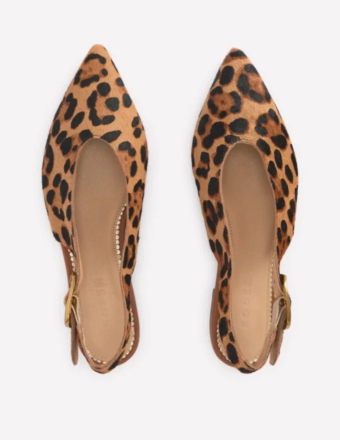 High Cut Flat Point Classic Leopard