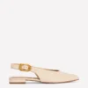 High Cut Flat Point Ecru