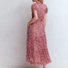 High Neck Sleeveless Dress Multi Leopard Flow High Neck Sleeveless Dress Multi Leopard Flow