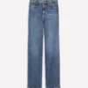 High Rise Column Leg Jeans Mid Vintage High Rise Column Leg Jeans Mid Vintage