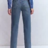 High Rise Column Leg Jeans Mid Vintage High Rise Column Leg Jeans Mid Vintage