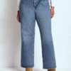 High Rise Column Leg Jeans Mid Vintage High Rise Column Leg Jeans Mid Vintage