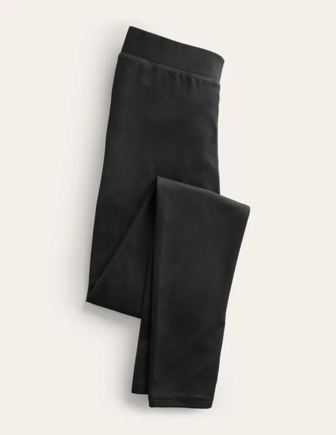 High Rise Jersey Leggings Black High Rise Jersey Leggings Black