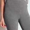 High Rise Jersey Leggings Charcoal Marl