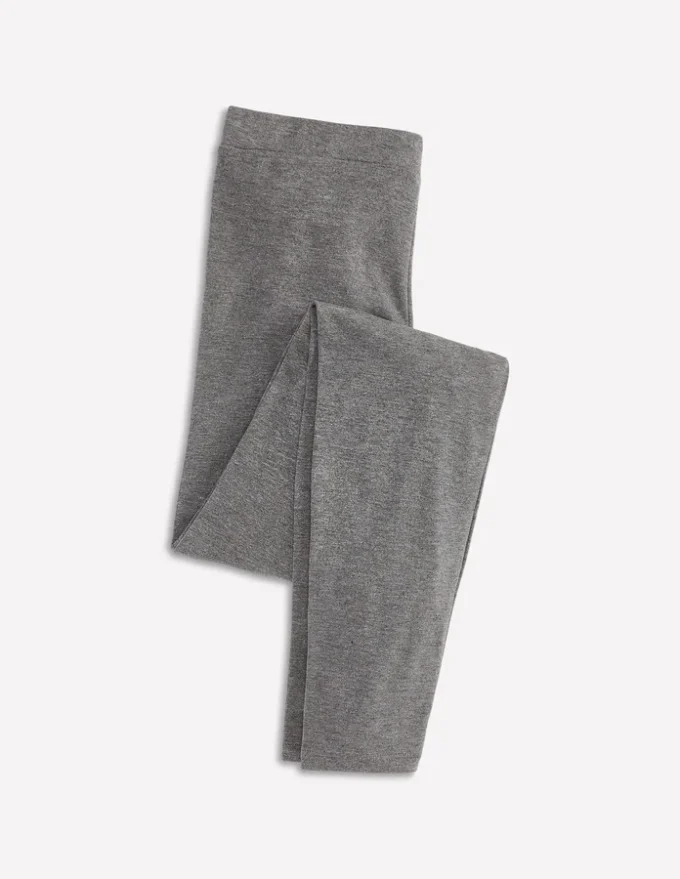High Rise Jersey Leggings Charcoal Marl