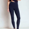 High Rise Jersey Leggings Navy High Rise Jersey Leggings Navy