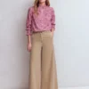High Rise Palazzo Jeans Cappuccino High Rise Palazzo Jeans Cappuccino