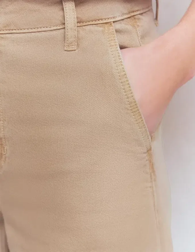 High Rise Palazzo Jeans Cappuccino High Rise Palazzo Jeans Cappuccino