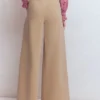 High Rise Palazzo Jeans Cappuccino High Rise Palazzo Jeans Cappuccino
