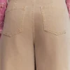 High Rise Palazzo Jeans Cappuccino High Rise Palazzo Jeans Cappuccino