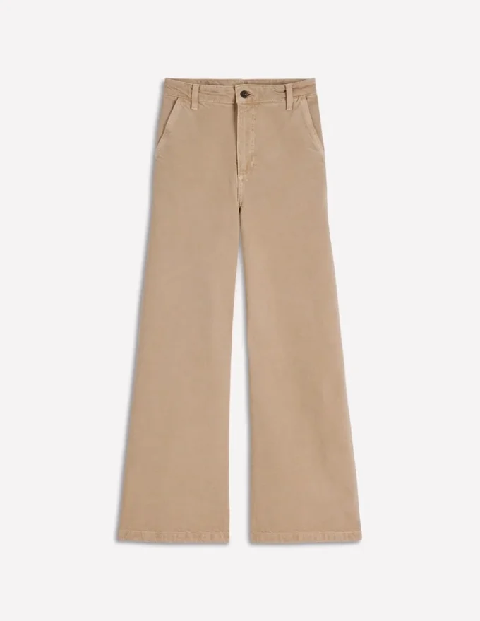 High Rise Palazzo Jeans Cappuccino High Rise Palazzo Jeans Cappuccino