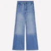 High Rise Palazzo Jeans Light Wash High Rise Palazzo Jeans Light Wash
