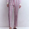 High Rise Straight Jeans Pink, Blue & Ivory Stripe High Rise Straight Jeans Pink, Blue & Ivory Stripe