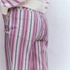 High Rise Straight Jeans Pink, Blue & Ivory Stripe High Rise Straight Jeans Pink, Blue & Ivory Stripe