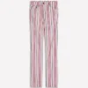 High Rise Straight Jeans Pink, Blue & Ivory Stripe High Rise Straight Jeans Pink, Blue & Ivory Stripe