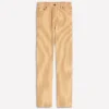 High Rise Straight Jeans Yellow Stripe High Rise Straight Jeans Yellow Stripe