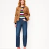 High Rise Straight Leg Jeans Indigo Rinse High Rise Straight Leg Jeans Indigo Rinse