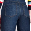 High Rise Straight Leg Jeans Indigo Rinse High Rise Straight Leg Jeans Indigo Rinse