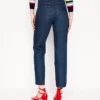 High Rise Straight Leg Jeans Indigo Rinse High Rise Straight Leg Jeans Indigo Rinse