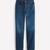 High Rise Straight Leg Jeans Indigo Rinse High Rise Straight Leg Jeans Indigo Rinse