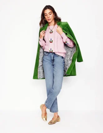 High Rise Straight Leg Jeans Light Vintage
