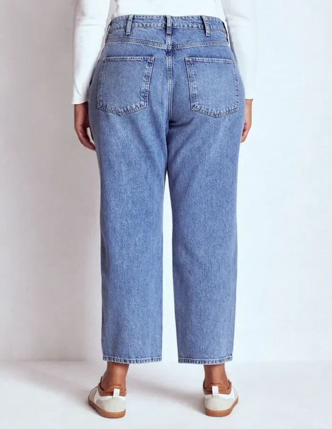 High Rise Straight Leg Jeans Light Vintage High Rise Straight Leg Jeans Light Vintage