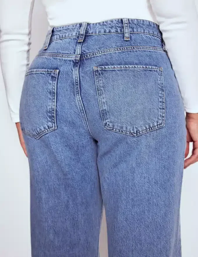 High Rise Straight Leg Jeans Light Vintage High Rise Straight Leg Jeans Light Vintage