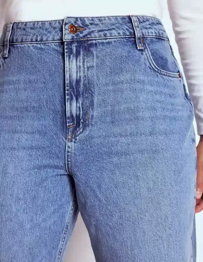 High Rise Straight Leg Jeans Light Vintage High Rise Straight Leg Jeans Light Vintage
