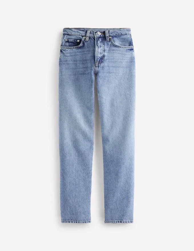 High Rise Straight Leg Jeans Light Vintage High Rise Straight Leg Jeans Light Vintage