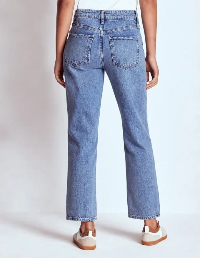 High Rise Straight Leg Jeans Light Vintage High Rise Straight Leg Jeans Light Vintage